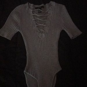 Lace up Bodysuit